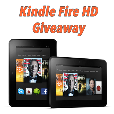 July Kindle Fire HD Giveaway (ends 7/29)