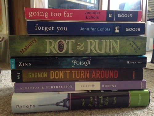 clearyourshelvesgiveaway-youngadult