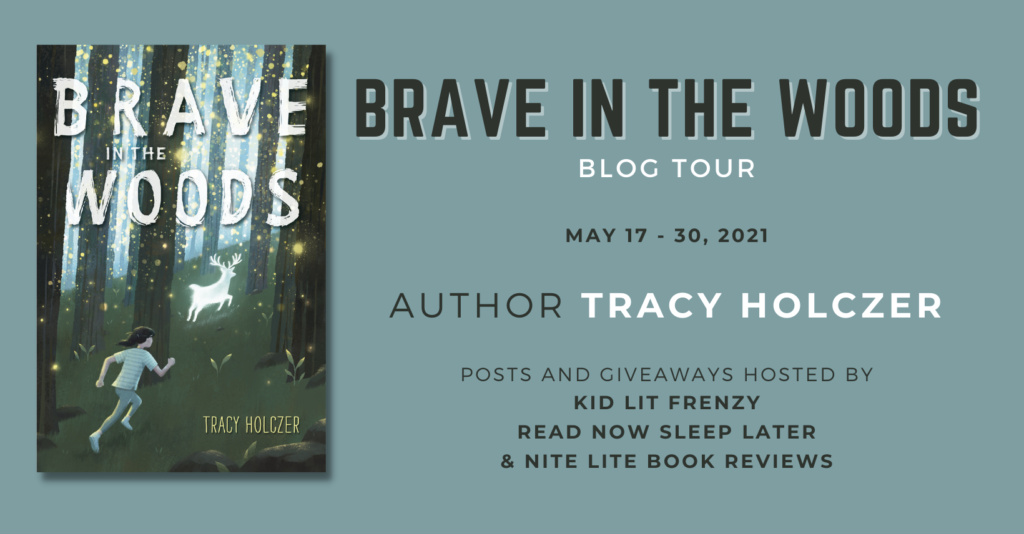 Brave in the Woods Blog Tour banner